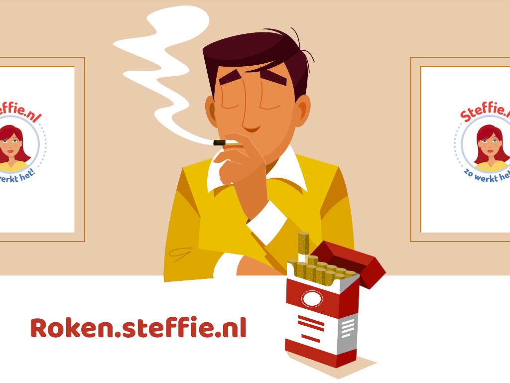 Steffie helpt om stoppen met roken beter bespreekbaar te maken.