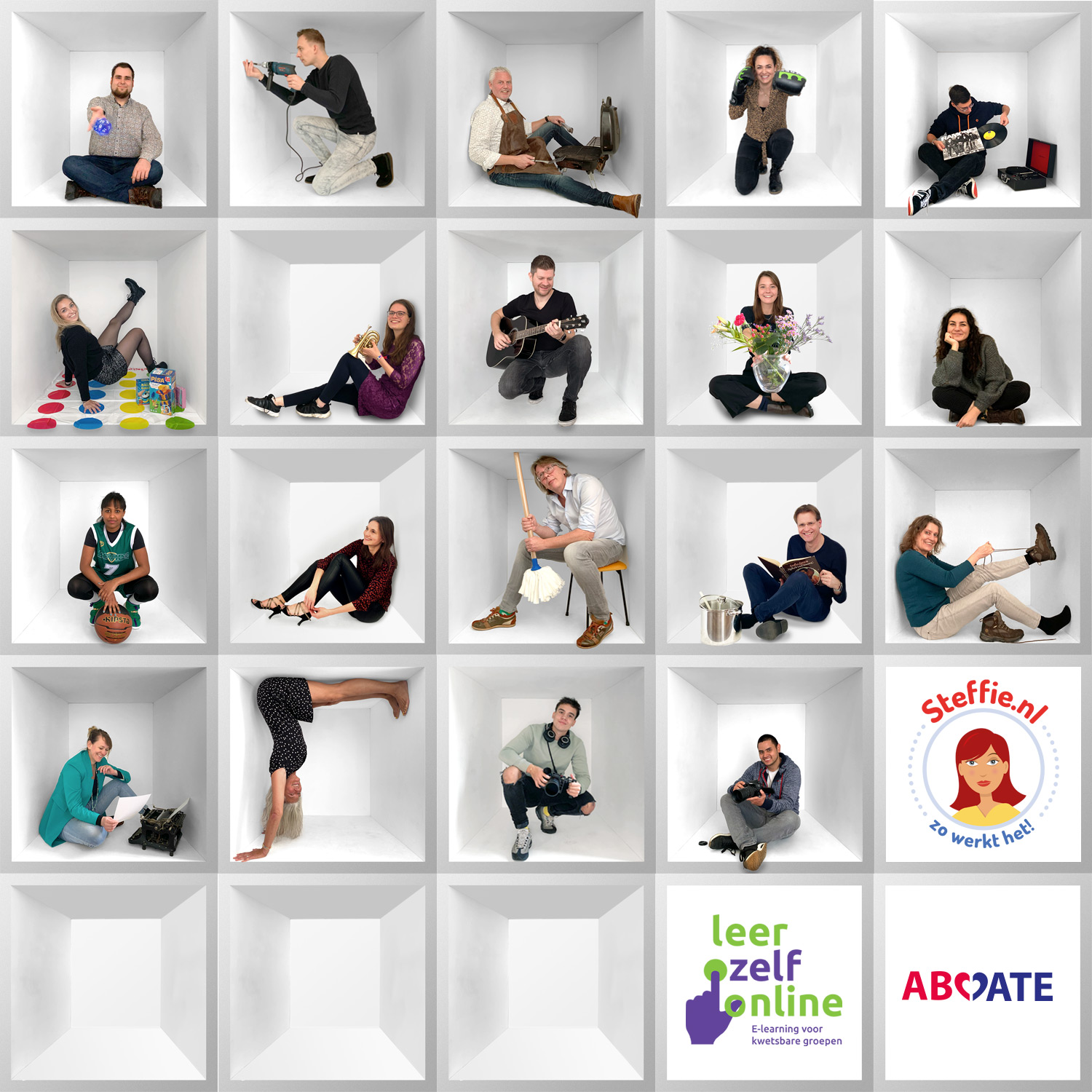 Het team van Leer Zelf Online